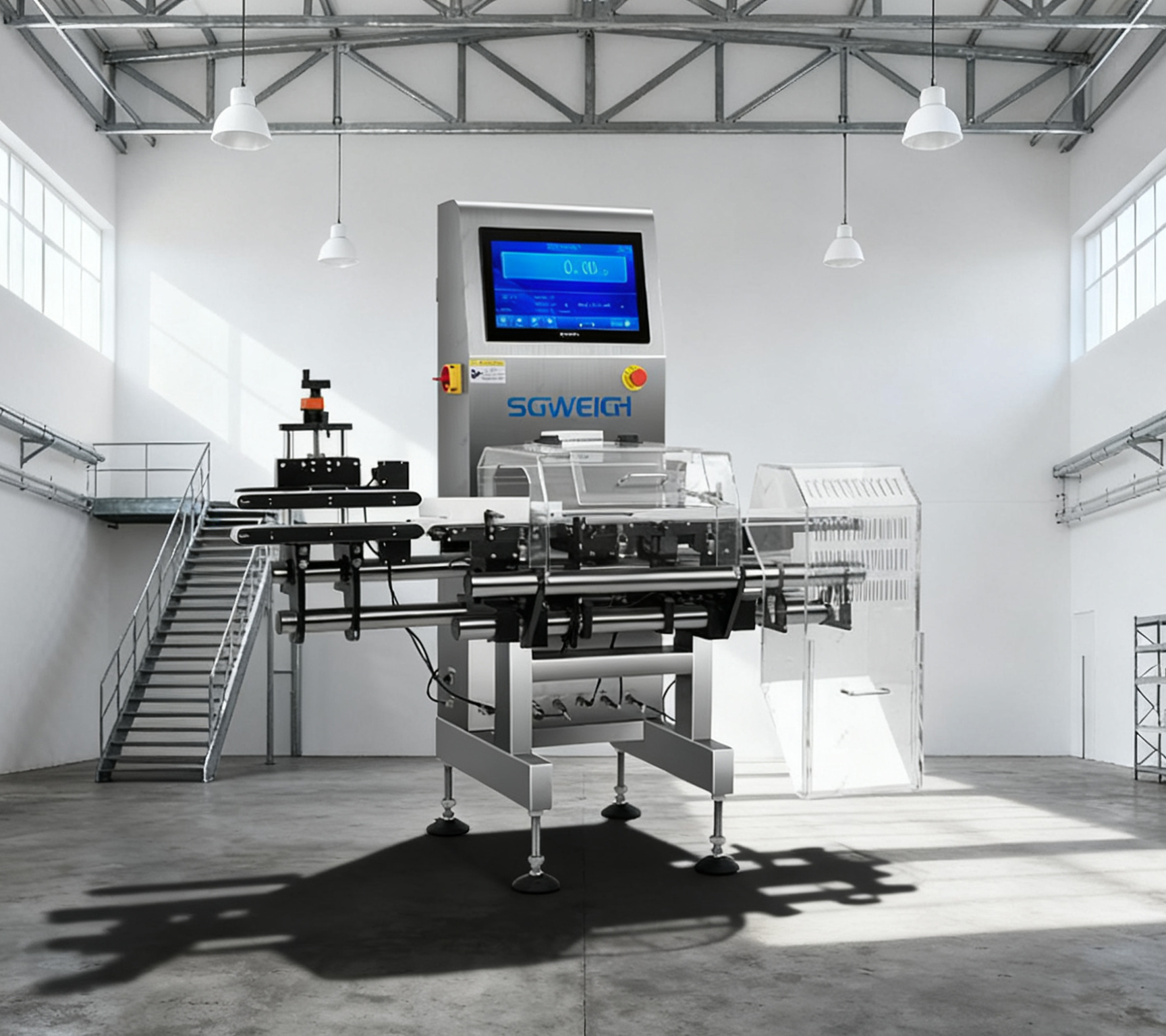 螺絲釘包850g在線檢重機(jī)高速重量檢測(cè)秤